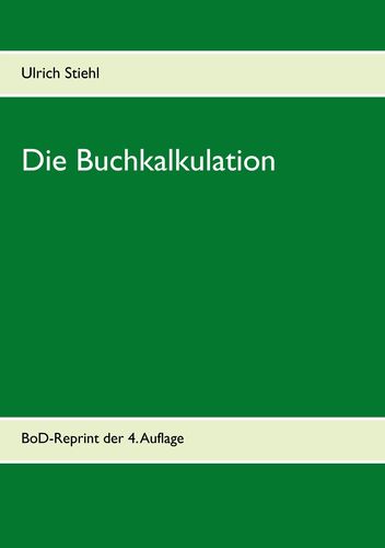 Die Buchkalkulation